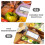 2 Rolls Kitchen Writable Food Date Sticker Storage Label Adhesive 9