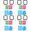 8 Pcs Watch Screen Protector 3D Tempered Glass Full Coverage 5