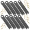 10 Sets Billiard Stick Hanging Holder With Pool Cue Protectors 1