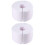 2Pièces Repose-Pieds Pour Lit Coussin Confortable Anti- 7