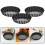 8 Pezzi Mini Stampo Per Tart Con Estraibile 3