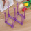 Creative 7-Stick Foldable Plastic Drying Rack For Cups Mugs Bottles 9