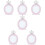 6 Pcs Nail Crown Display Board Frame For Manicure Decor 10