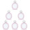 6 Pcs Nail Crown Display Board Frame For Manicure Decor 9