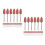 100 Pcs 1/8 Inch Shank Abrasive Grinding Bits For Rotary Tool 10
