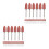 100 Pcs 1/8 Inch Shank Abrasive Grinding Bits For Rotary Tool 9