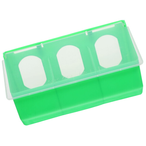 Plastic Kwartelvoederer Multifunctionele Vogelbeker Duivenaccessoire