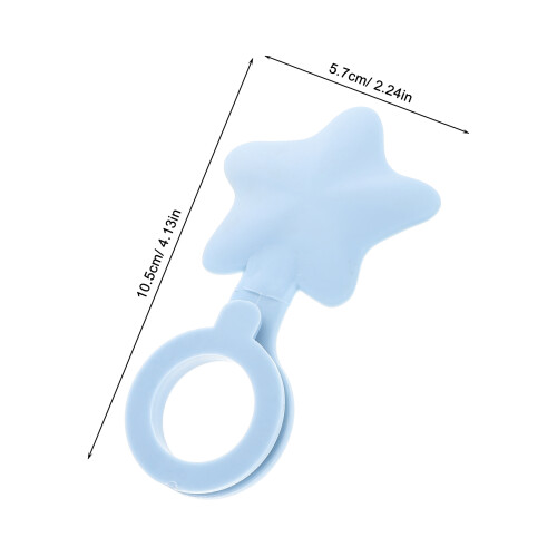 2Stück Silikon Ablaufstopper Sternförmig Universal 1