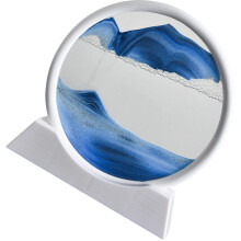 2Stk Moving Sand Art Bild 3D Sandbild Ornament Für Zuhause Büro
