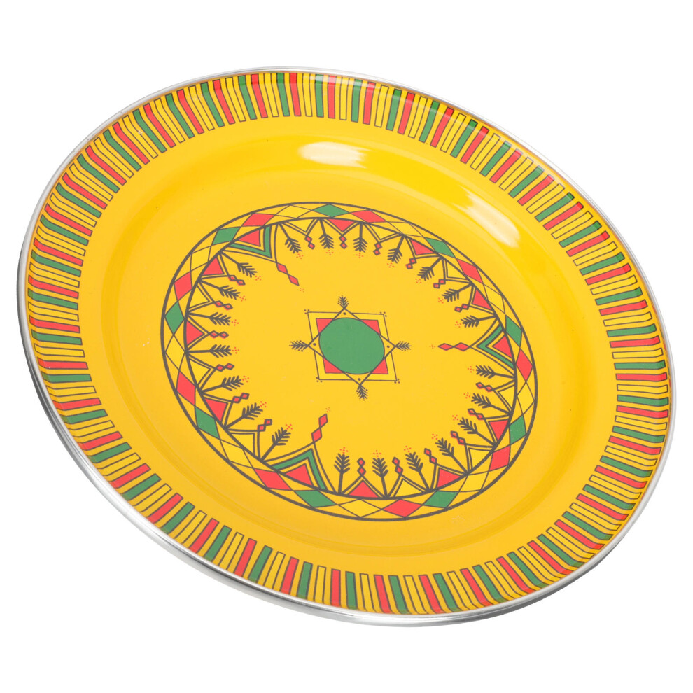 Enamel Snack Plate Chinese Style Serving Tray Colored Creative Design-image-OPC-PKWXJT5-NEW