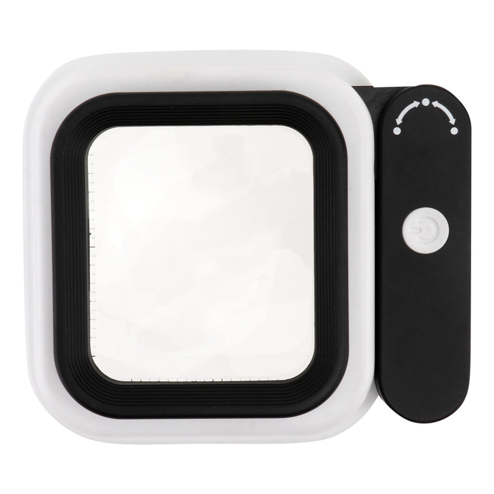 Solustre 1Pc 10X 15X 20X Led Magnifying Glass Handheld Magnifier Random Color