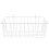 White Iron Wire Bunny Feeder Rack for Home Pet Cage Use 1