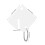 60Pcs Blank Acrylic Key Tags With Split Rings For Rentals And Labeling 2