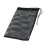 3pcs black mesh ball bags with drawstring, large size holds 50 1