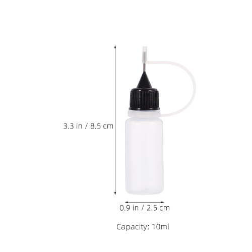 20 Pezzi 10 Ml Bottiglie In Con Punta Precisione 1