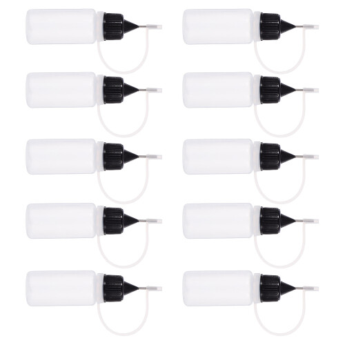 20 Pezzi 10 Ml Bottiglie In Con Punta Precisione