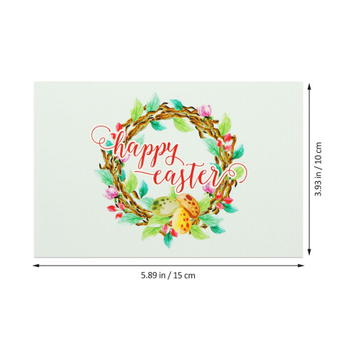 2 Sets Happy Easter Greeting Cards With Envelope 2