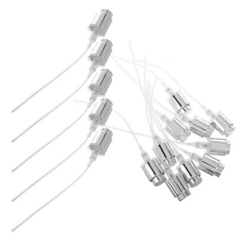 60Pcs Silver Perfume Spray Nozzle Pump Heads for Various Bottles 2