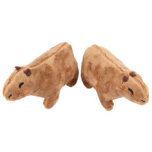 2er Pack Capybara-Plüschtier, 6,7 Zoll, 2,5 Unzen, Kurzplüsch