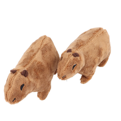 2er Pack Capybara-Plüschtier, 6,7 Zoll, 2,5 Unzen, Kurzplüsch 1