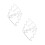 2 Pcs Carbon Steel Christmas Tree Stencil 7
