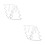 2 Pcs Carbon Steel Christmas Tree Stencil 10