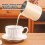 Pull Flower Becher 350 ml Spitzmund Naturfarbe 5