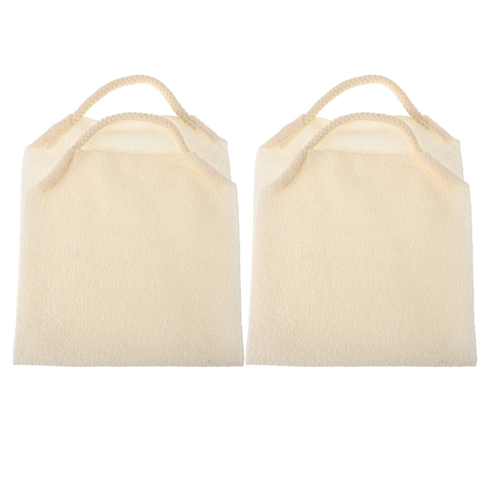 Inoomp 4 Pcs Stretchable Exfoliating Back Scrubber Towel For Shower