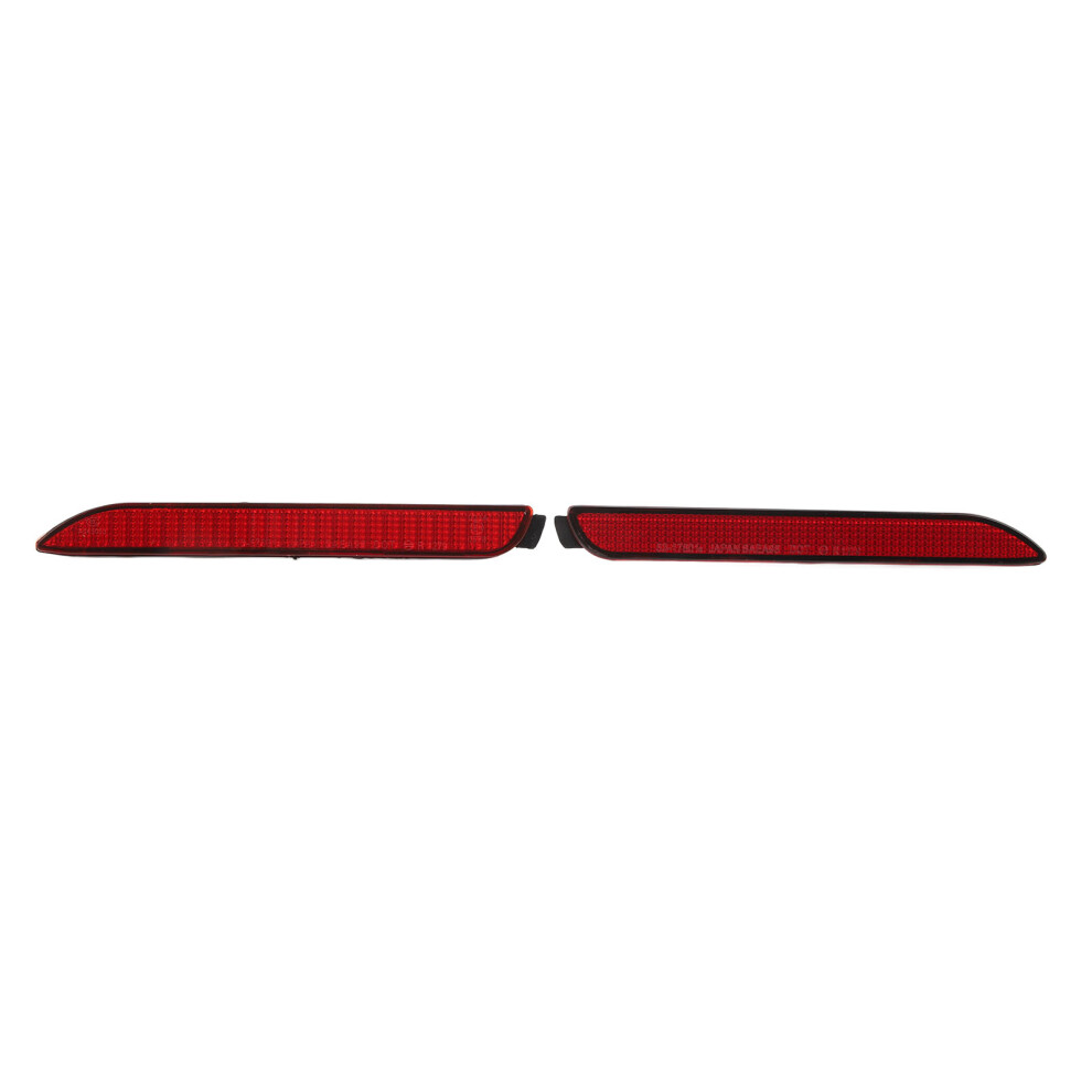 Rear Bumper Reflector Pair 81910 48012 For Rc350 Gx470 Robust & Stylish Red 7601351924507