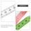 4 Pcs Head Body Arm Measuring Tapes For Measuring Tools 6