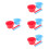 8 Pcs Silicone Wax Melt Warmer Liner With Stirring Sticks 8