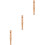 3Pcs Portable 6-Hole Wood Flute For Students 7