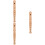 3Pcs Portable 6-Hole Wood Flute For Students 9