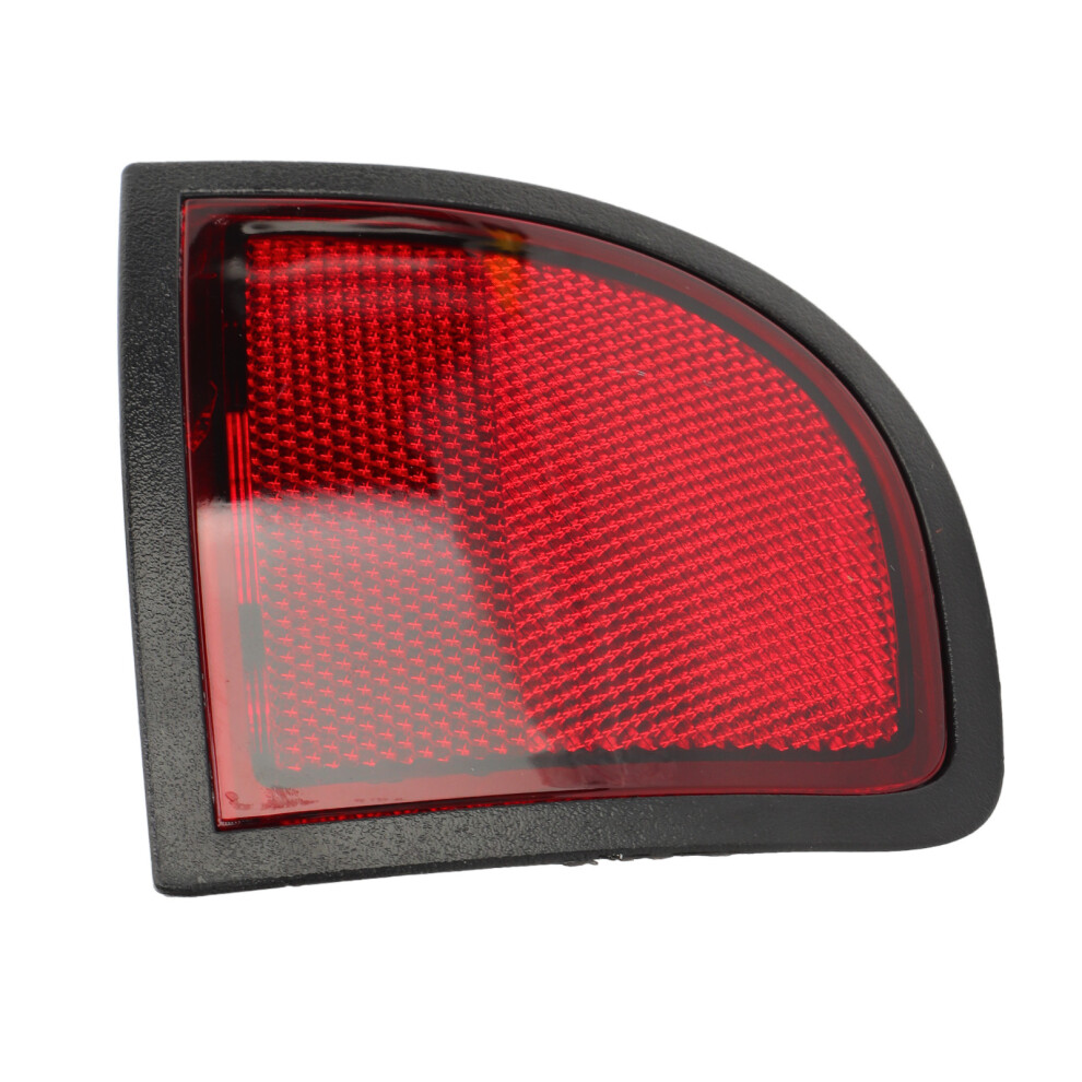 Left Rear Bumper Reflector Panel For Mitsubishi Triton L200 Red 3361351925372
