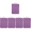 5Pièces Portable Violet Résistante Anti-Rayures Pour Ordinateur 5