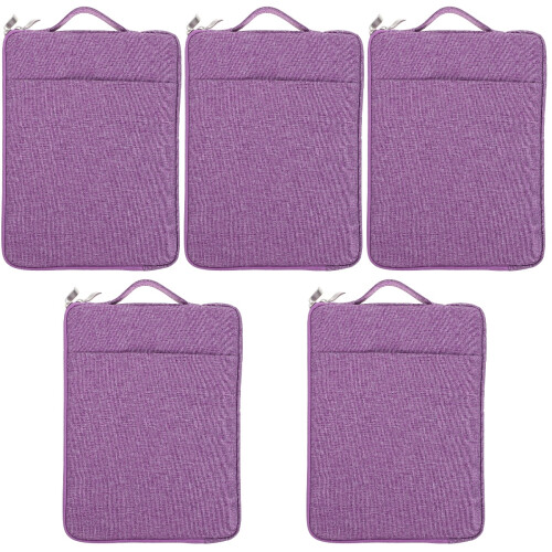 5Pièces Portable Violet Résistante Anti-Rayures Pour Ordinateur 2