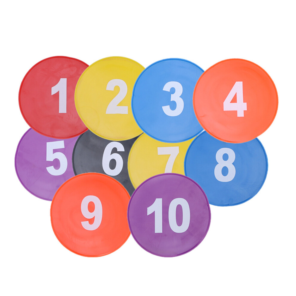 Photos - Football Kit 22 Pcs Floor Markers In Assorted Colors And Sizes Poly Spots