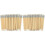 200 Pcs Wooden Handheld Writing Pencils Easy Sharpening Portable 4