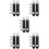 5 Sets Universal Double-Layer Accordion Buckle 8