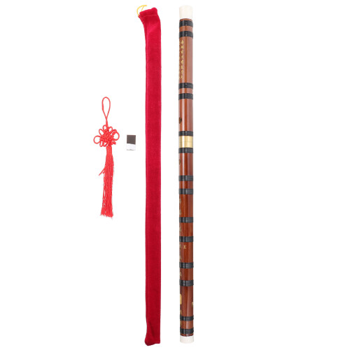 4 Sets Chinese Style Bamboo Flute Portable for Beginners