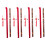 4 Sets Chinese Style Bamboo Flute Portable for Beginners 4