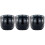3Pcs Black Riding Visor Pc Fence Windproof Shield with Buckle 4