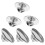 40 Sets Blank Pins Diy Button Badge Craft Decoration 11