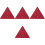 4Pcs Triangle Warning Sign Reflective Road Safety Sign 5