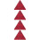 4Pcs Triangle Warning Sign Reflective Road Safety Sign 10