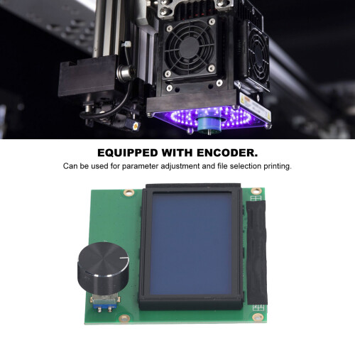 Ender 3 Compatible 12864 LCD Display with Simple Knob Control 2