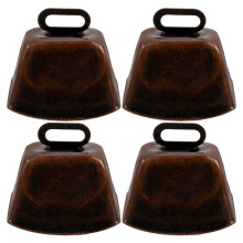 20 Pcs Vintage Cowbell Pet Bell Mini Iron Pendant For Sheep Horse Collar