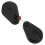 2Pcs Steel Automatic Retractable Cable Cases Black Anti Loss Holders 1