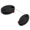2Pcs Steel Automatic Retractable Cable Cases Black Anti Loss Holders 3