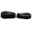 2Pcs Steel Automatic Retractable Cable Cases Black Anti Loss Holders 2